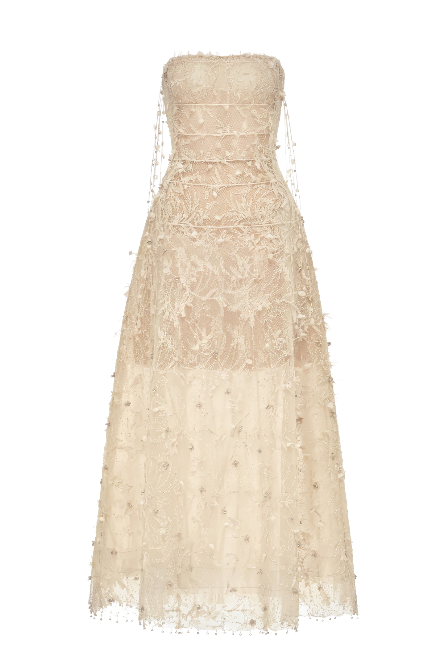 Floral String Maxi Dress