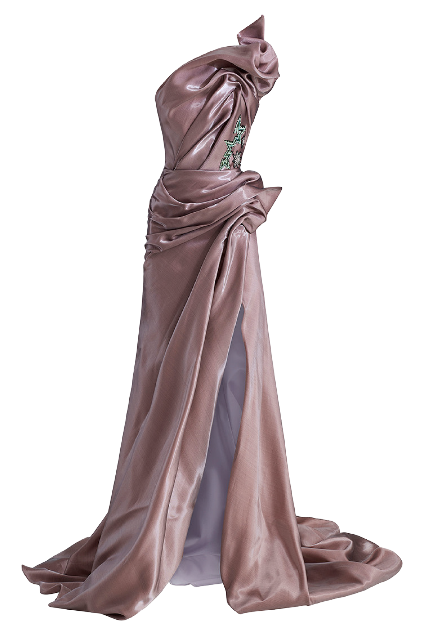 Contentment Gown in Smoke Pink