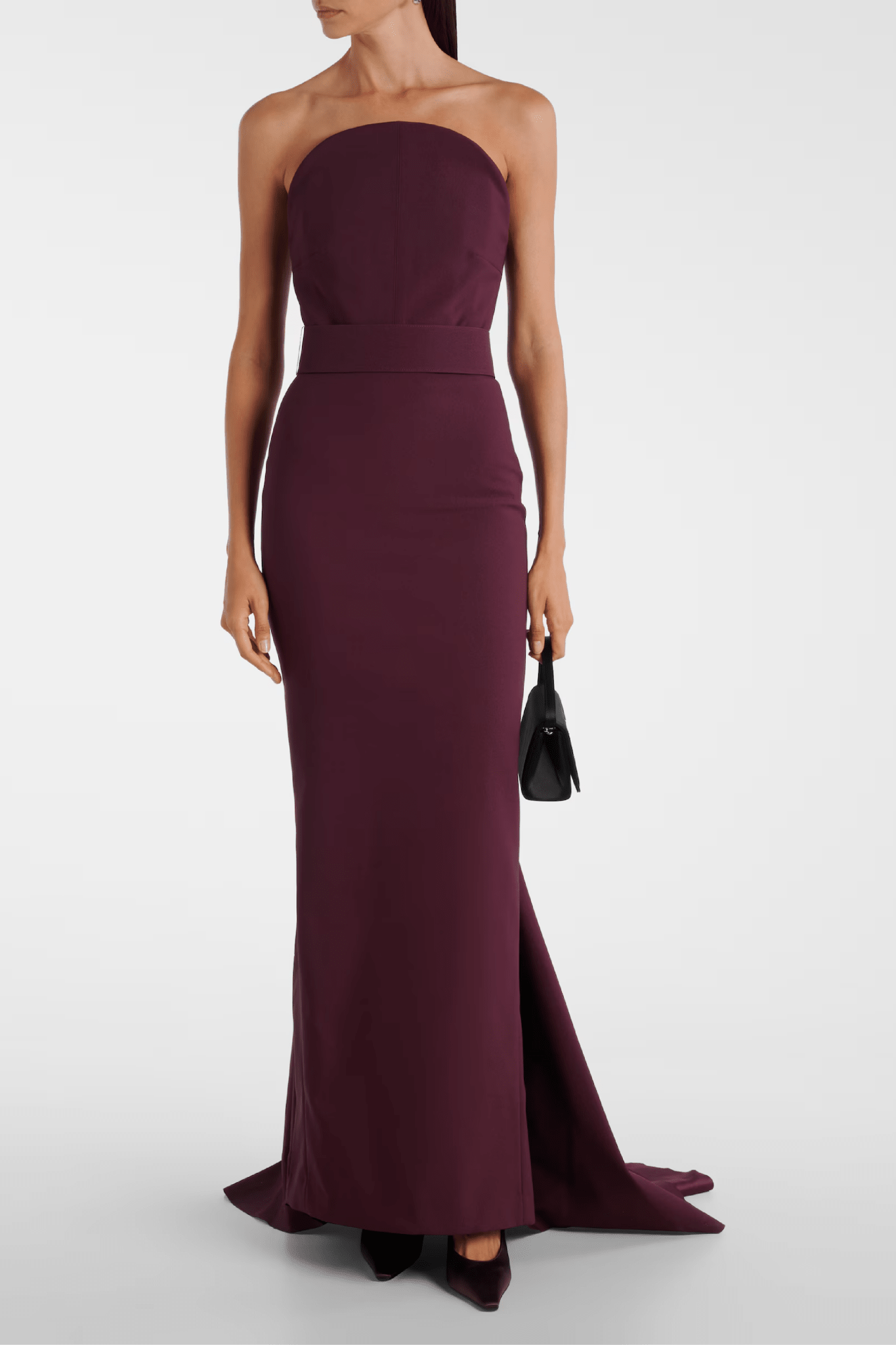 Citra Strapless Maxi Dress - ALBOUSHIYA - district 5 - dubai - riyadh - abaya - dresses - designers - evening wear - luxury - elegance - craftsmanship - gowns - cocktail dresses - collections - georges