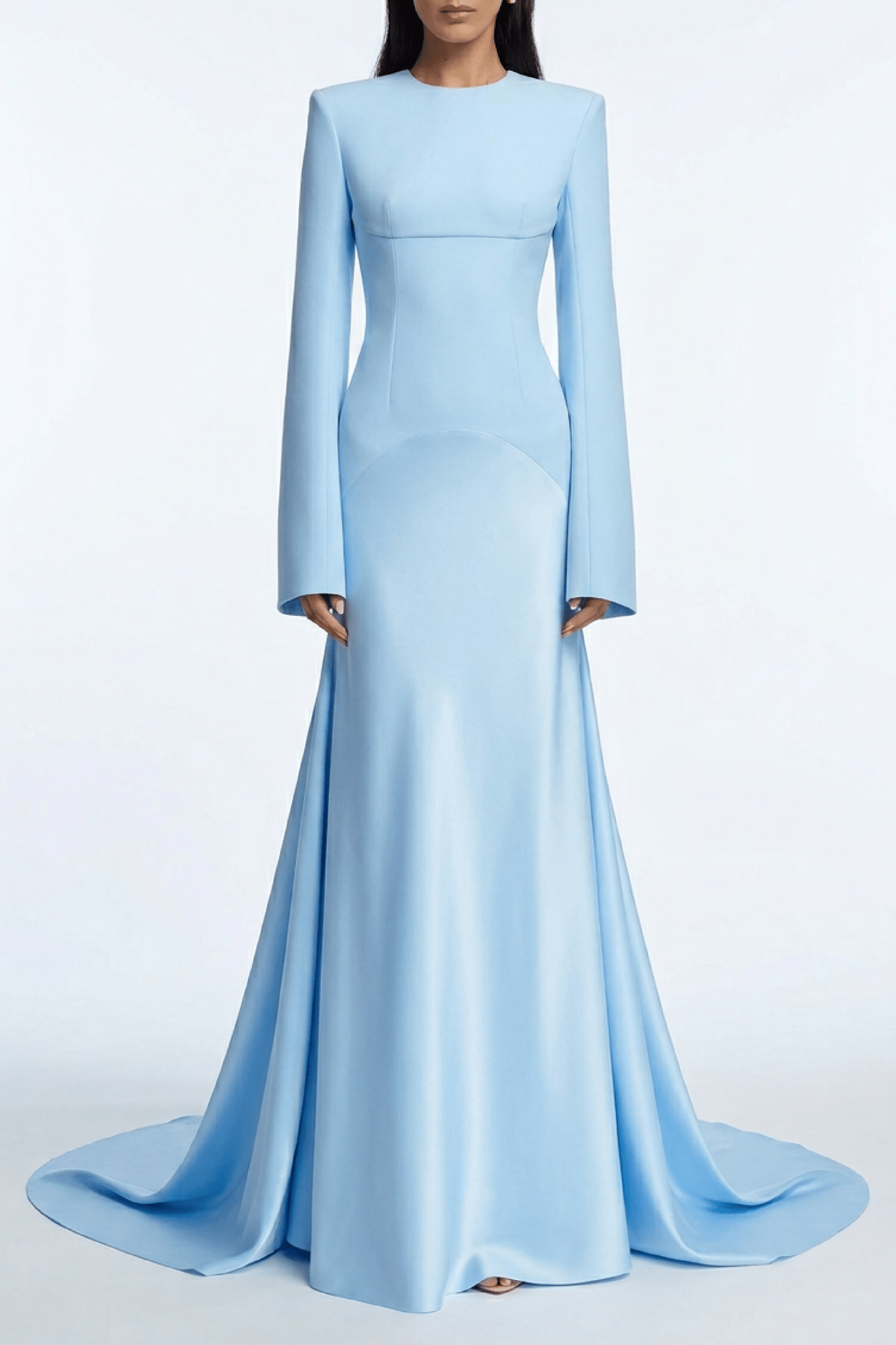 Claudine Maxi Dress - ALBOUSHIYA - district 5 - dubai - riyadh - abaya - dresses - designers - evening wear - luxury - elegance - craftsmanship - gowns - cocktail dresses - collections - georges