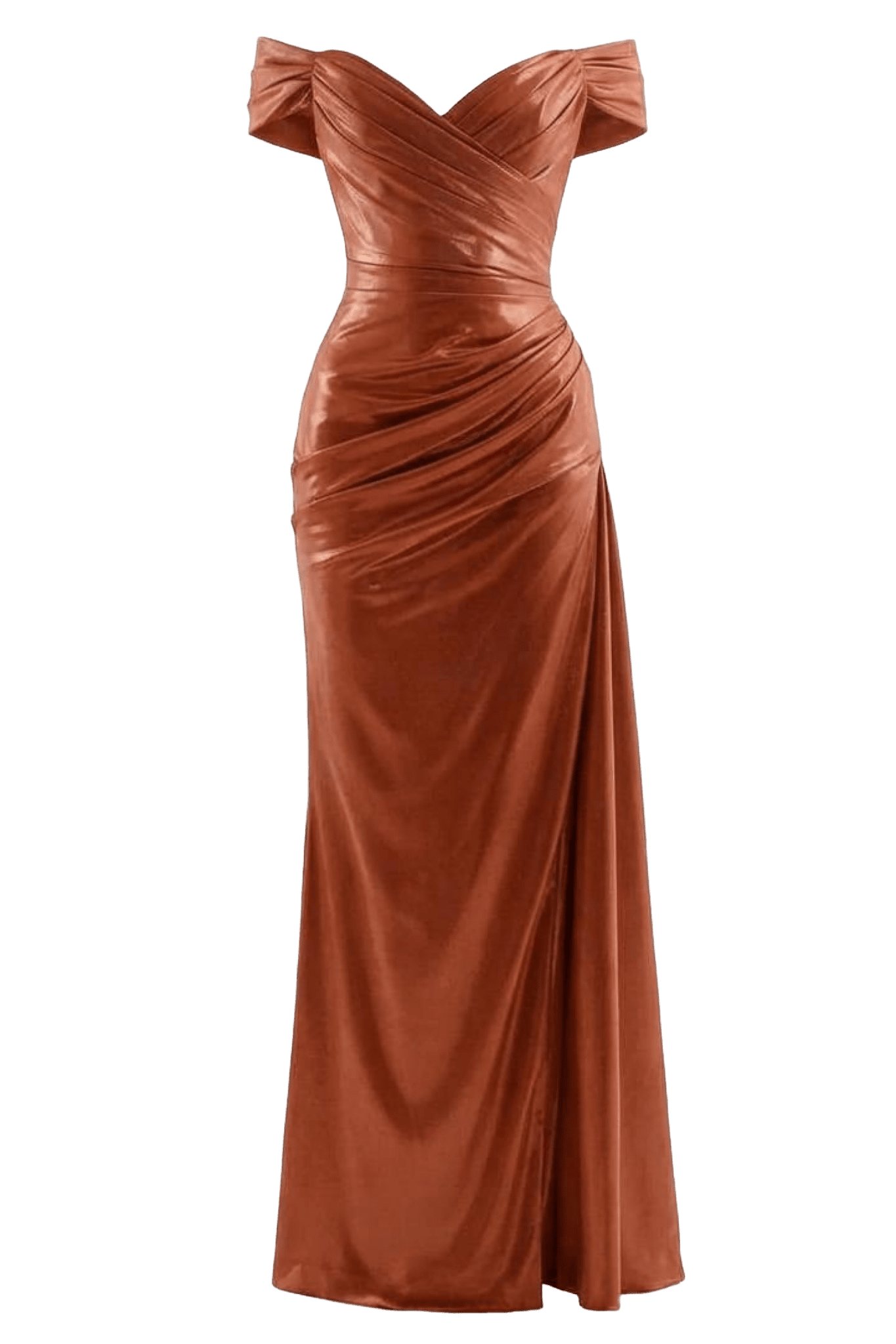 Gaia Glossy Long Dress - ALBOUSHIYA - district 5 - dubai - riyadh - abaya - dresses - designers - evening wear - luxury - elegance - craftsmanship - gowns - cocktail dresses - collections - georges