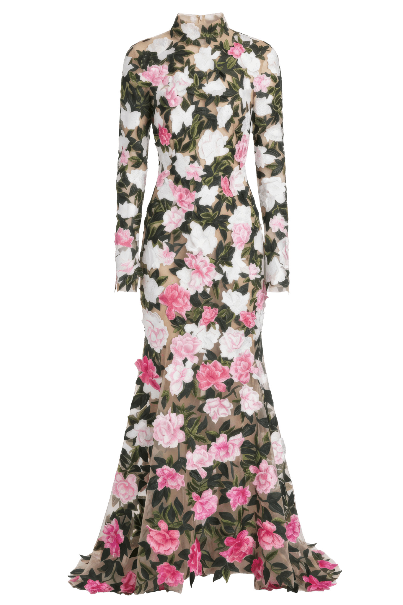 Gardenia Threadwork Gown - ALBOUSHIYA - district 5 - dubai - riyadh - abaya - dresses - designers - evening wear - luxury - elegance - craftsmanship - gowns - cocktail dresses - collections - georges