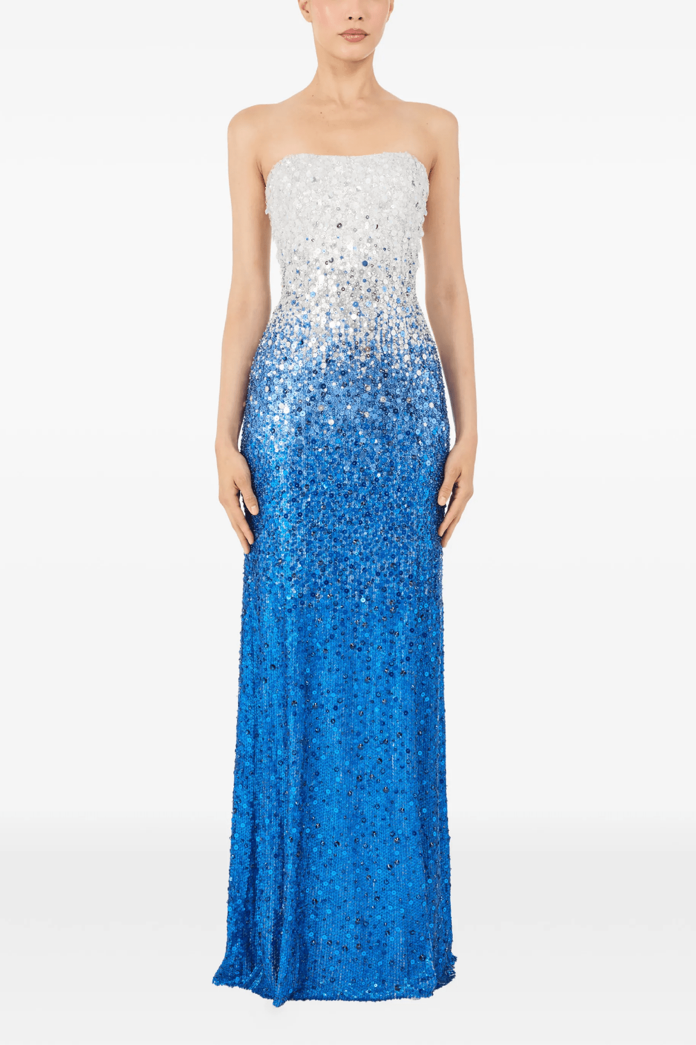 Marle Saint Ombre Gown - ALBOUSHIYA - district 5 - dubai - riyadh - abaya - dresses - designers - evening wear - luxury - elegance - craftsmanship - gowns - cocktail dresses - collections - georges