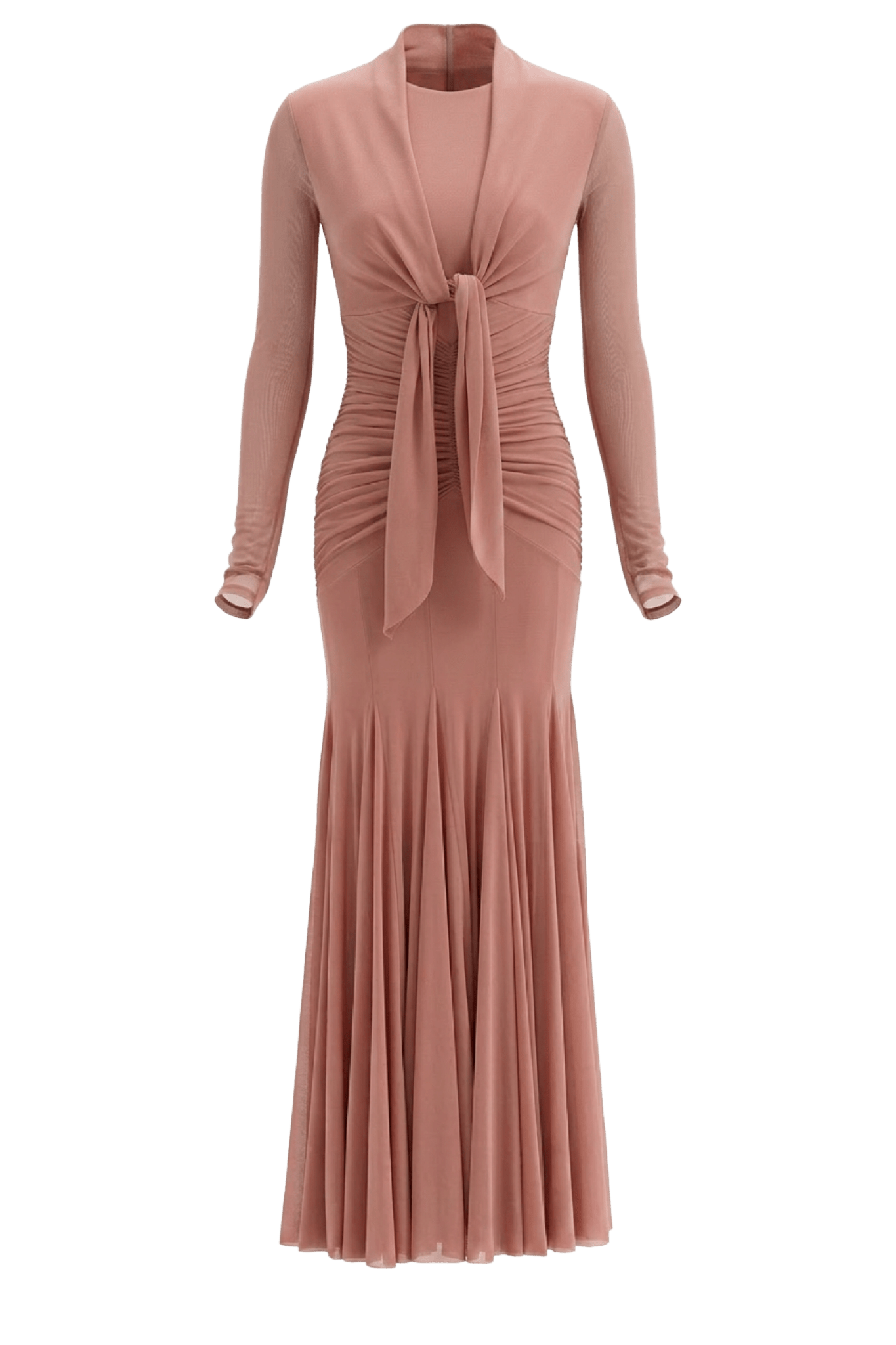 Ruched Tulle Dress & Jacket - ALBOUSHIYA - district 5 - dubai - riyadh - abaya - dresses - designers - evening wear - luxury - elegance - craftsmanship - gowns - cocktail dresses - collections - georges