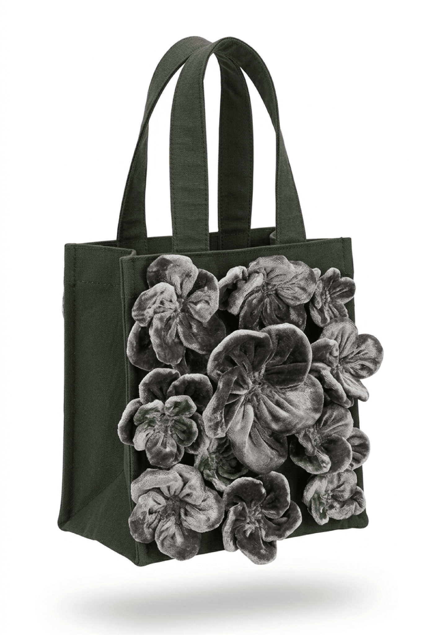 Woods Embellished Mini Tote Bag - ALBOUSHIYA - district 5 - dubai - riyadh - abaya - dresses - designers - evening wear - luxury - elegance - craftsmanship - gowns - cocktail dresses - collections - georges