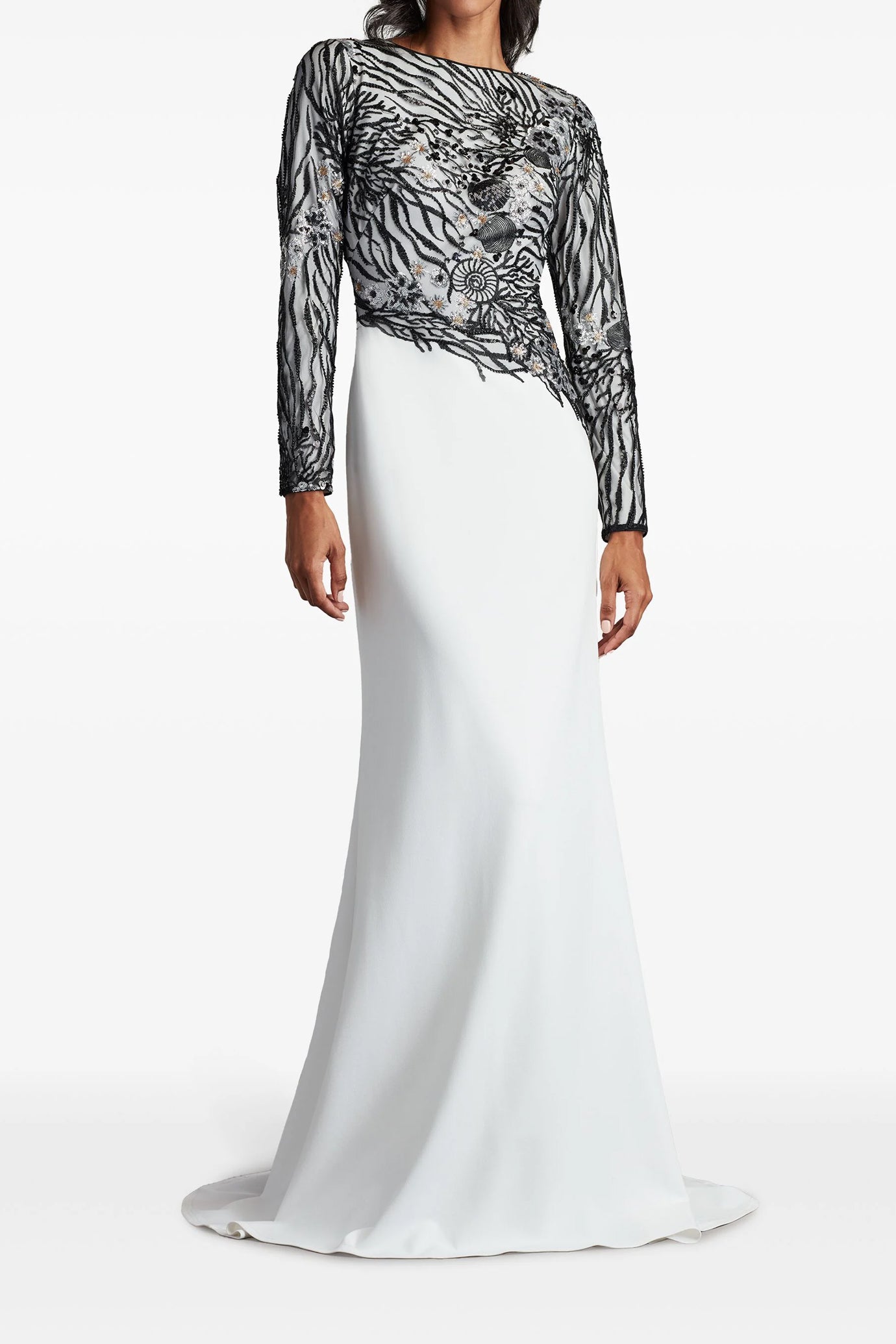 Wade Sea Embroidered Gown