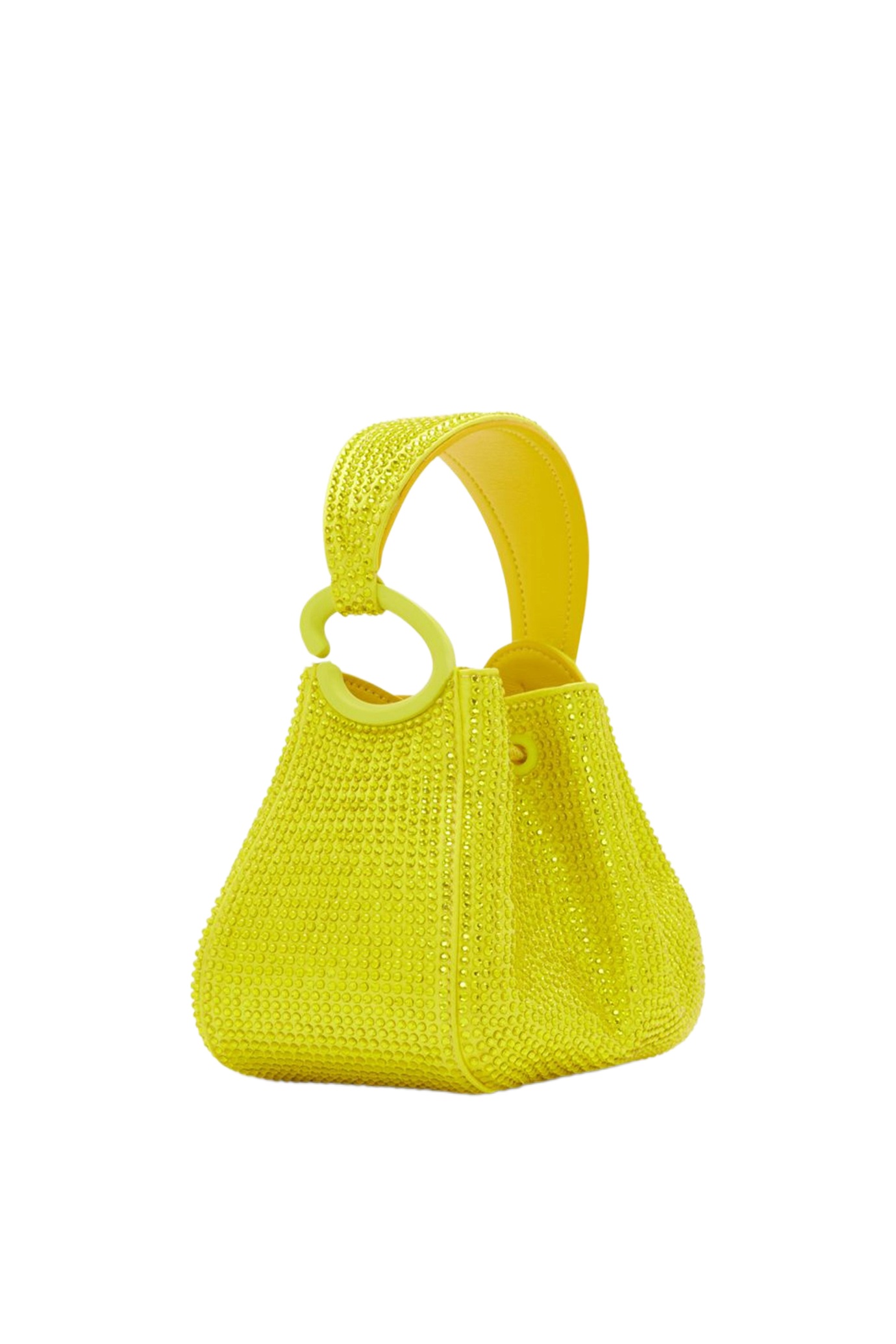 O Handle Crystal Pave Nano Bag