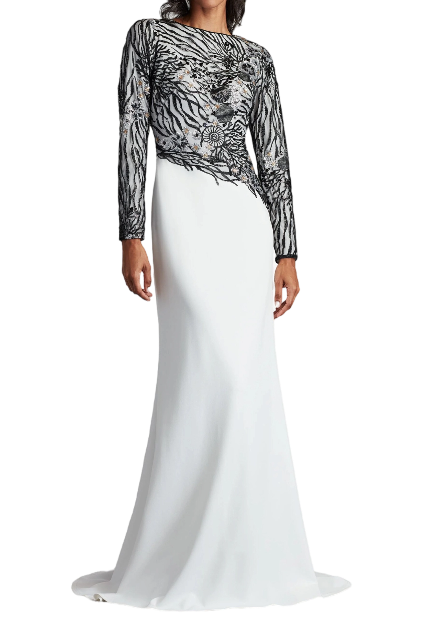 Wade Sea Embroidered Gown