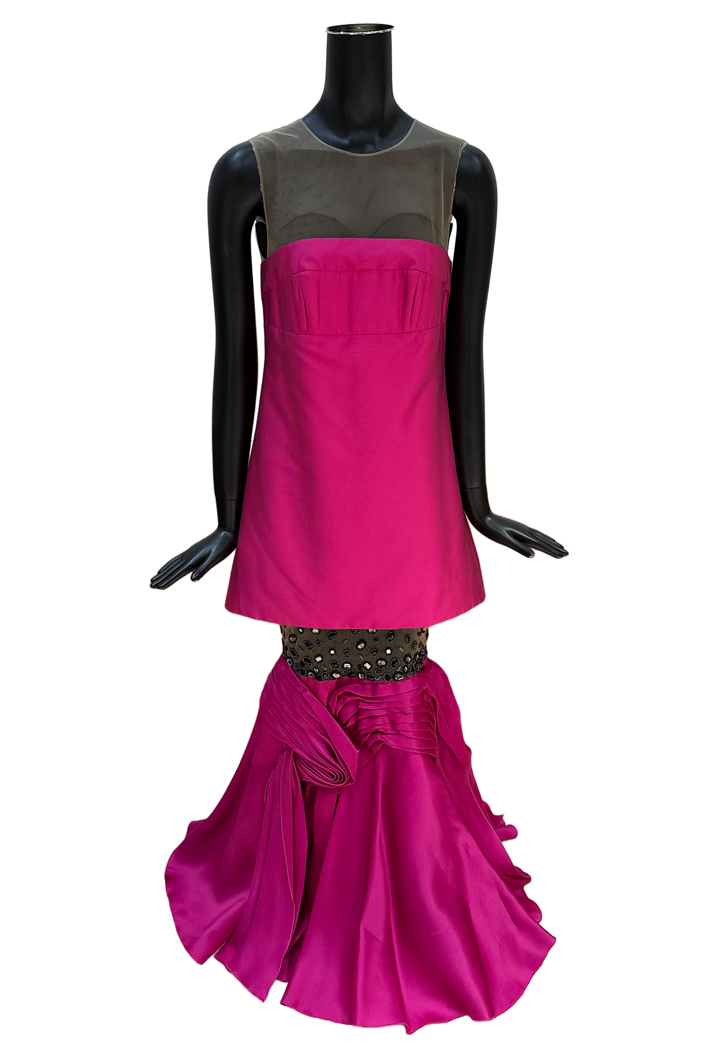 Mermaid Fuschia Dress