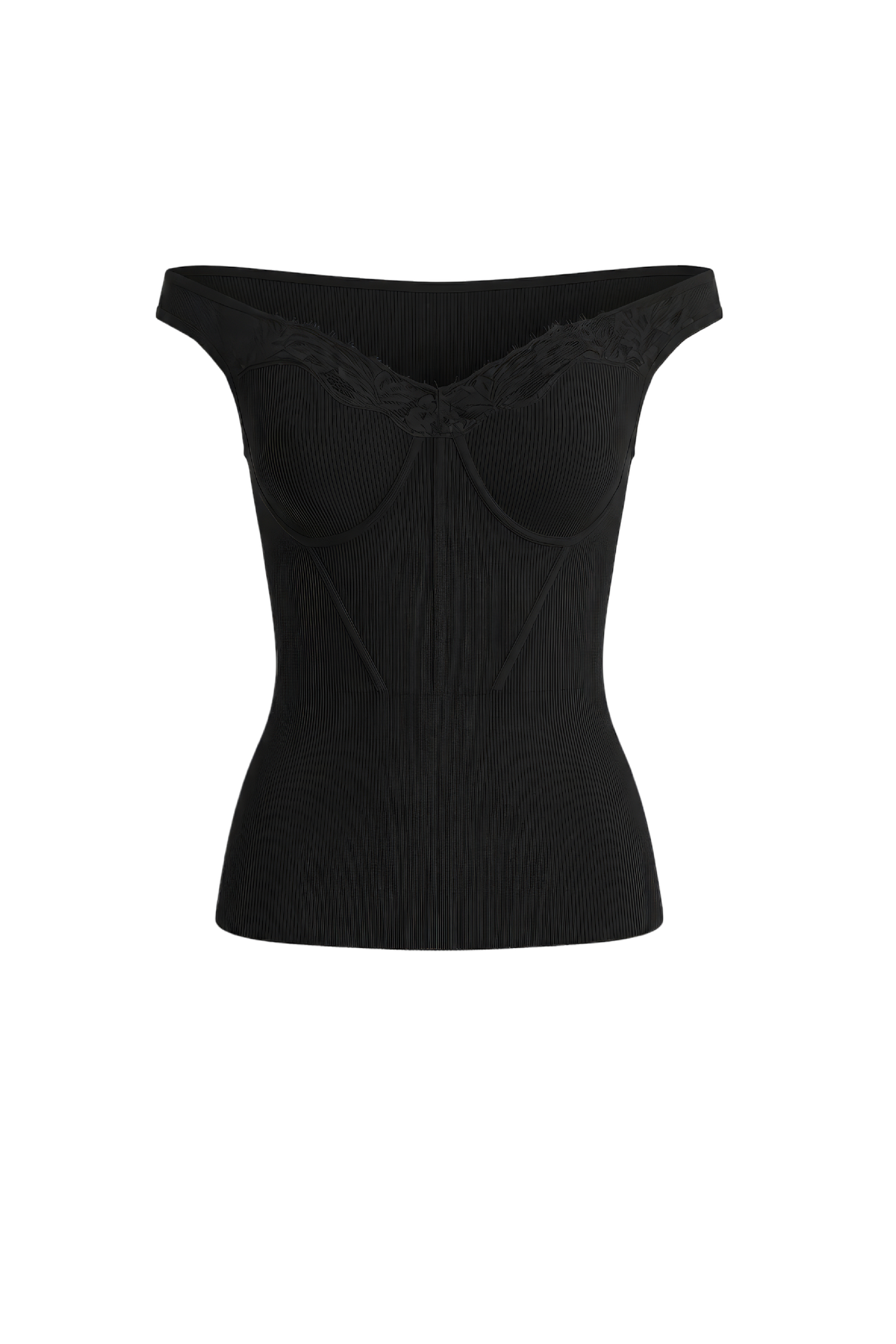 Black Knitted Vest