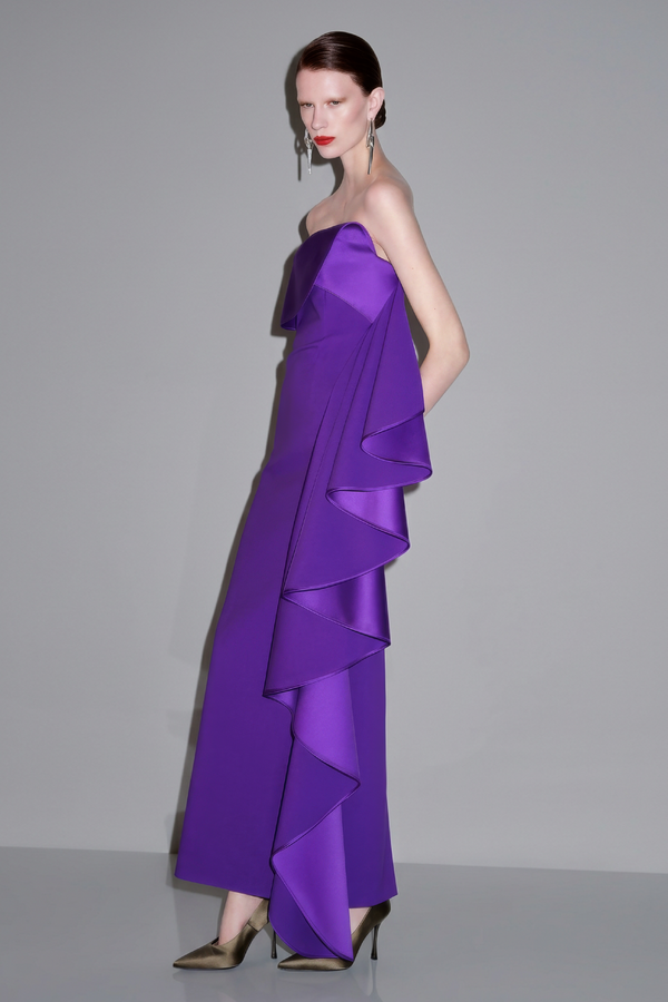 Andress Maxi Dress in Deep Orchid