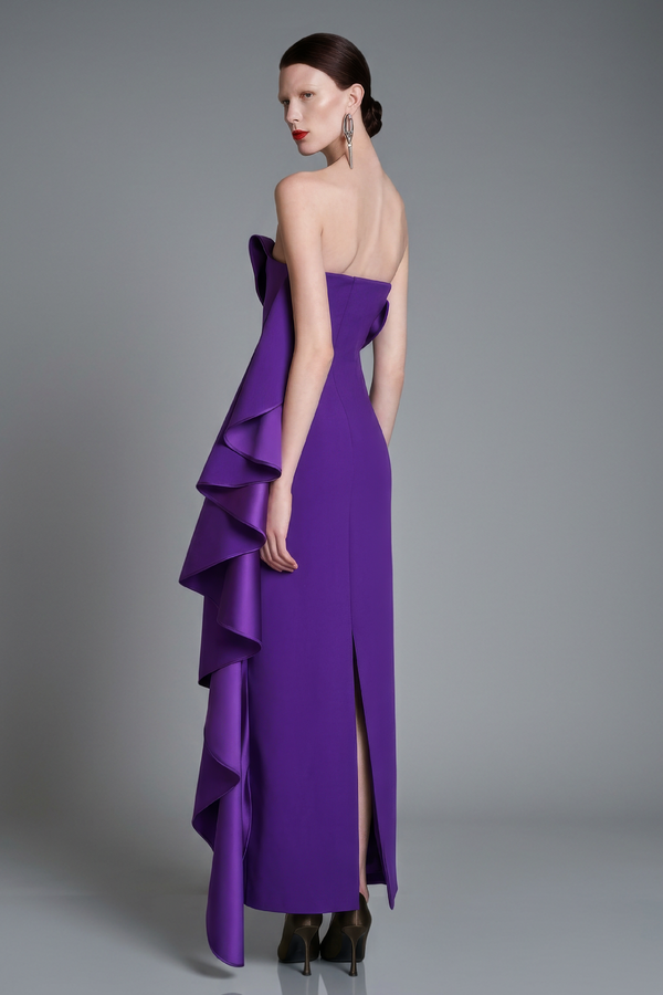 Andress Maxi Dress in Deep Orchid
