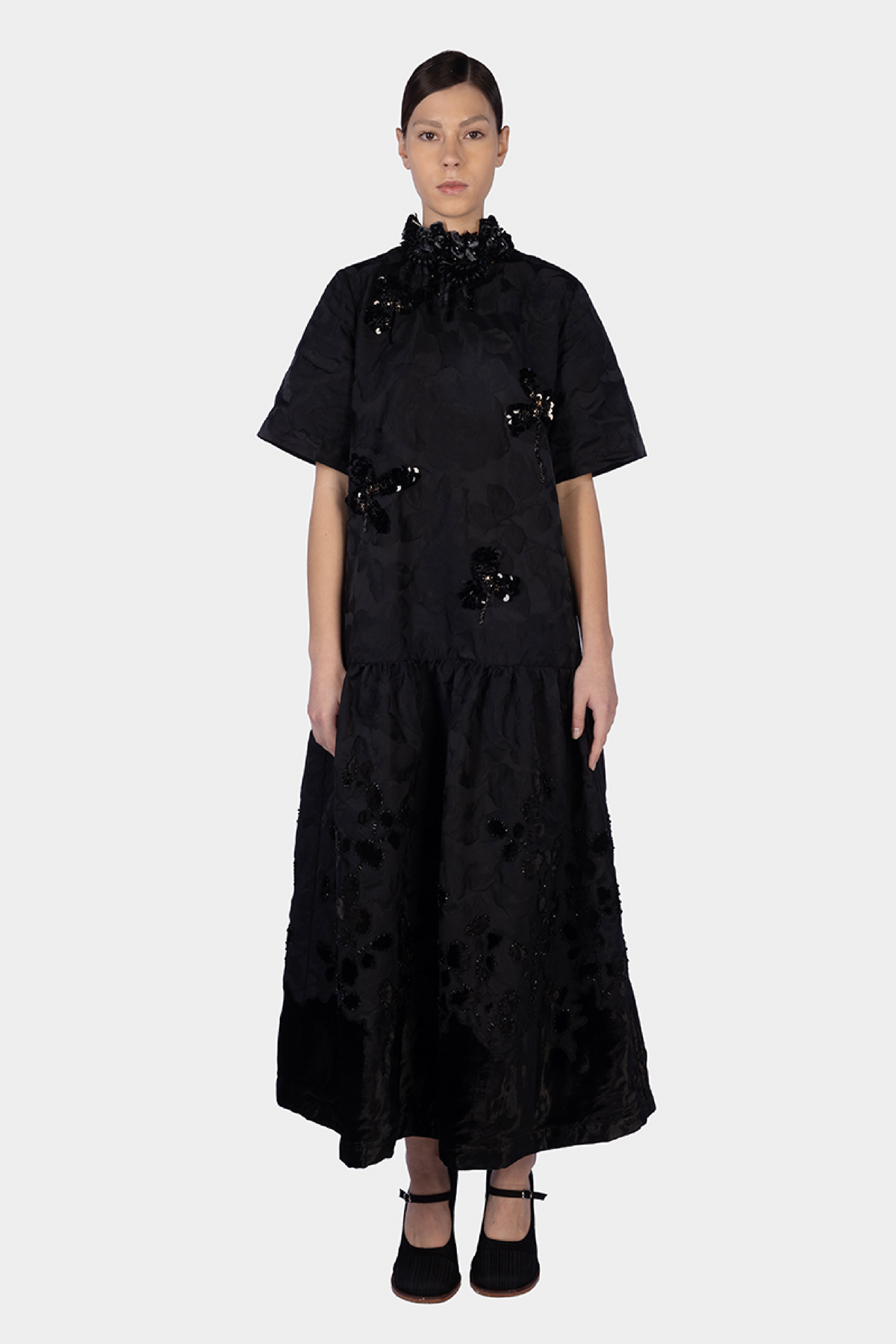 Leila Lamé Dress