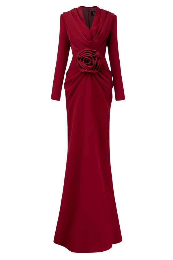 Draped Gown