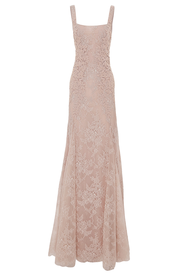 Elysia Lace Embellished Gown