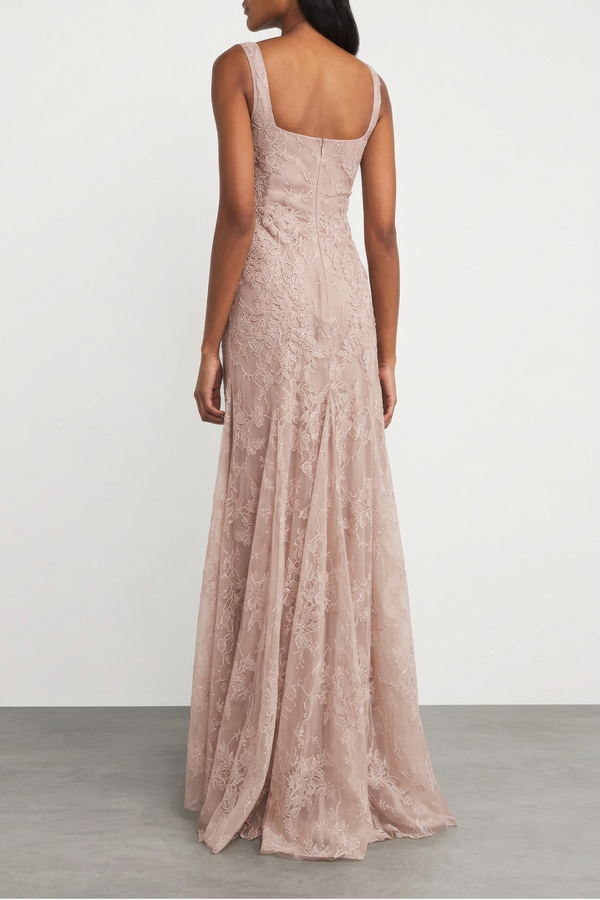 Elysia Lace Embellished Gown