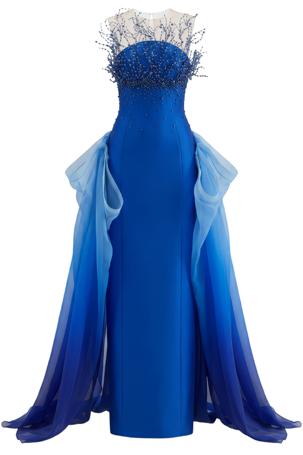 Ondina Queen Taffeta & Organza Dress