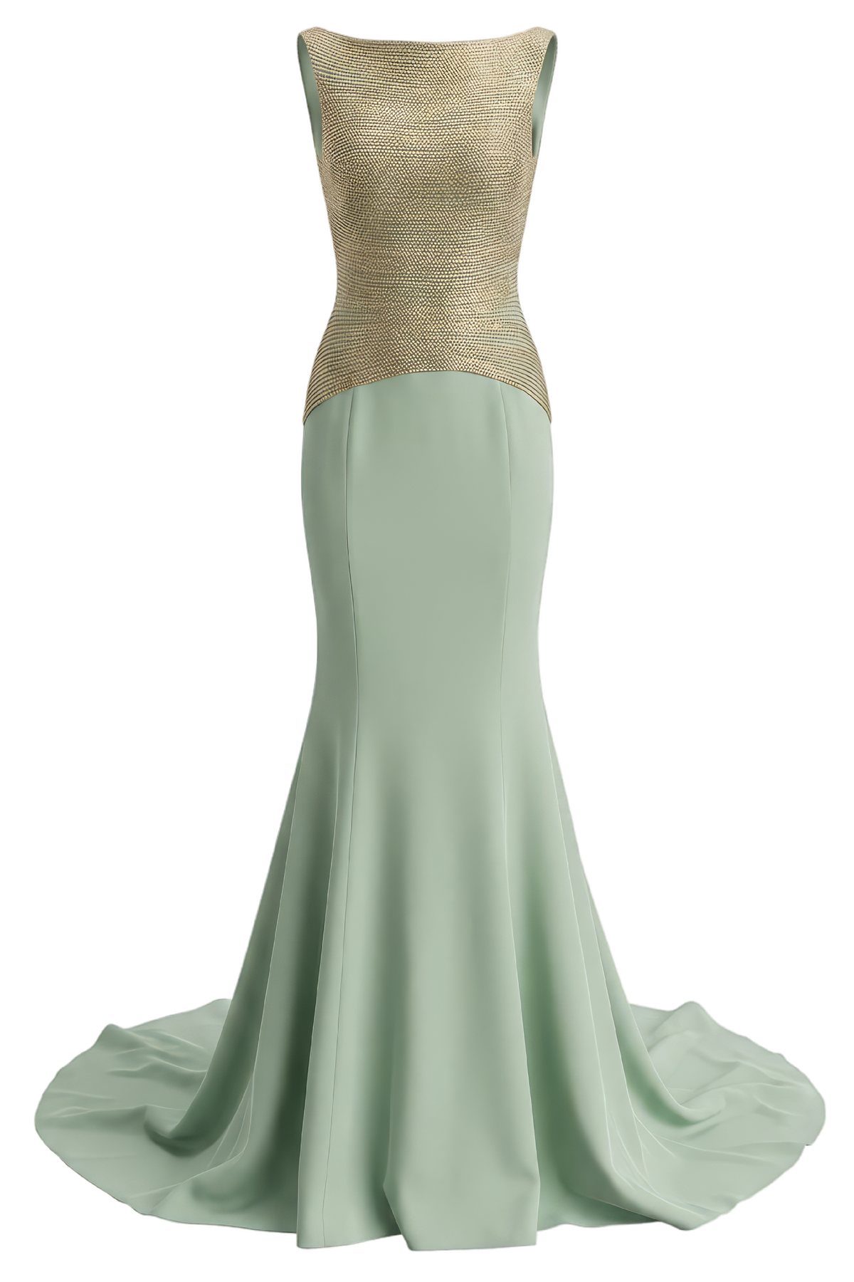 Mint Mirae Crepe Dress