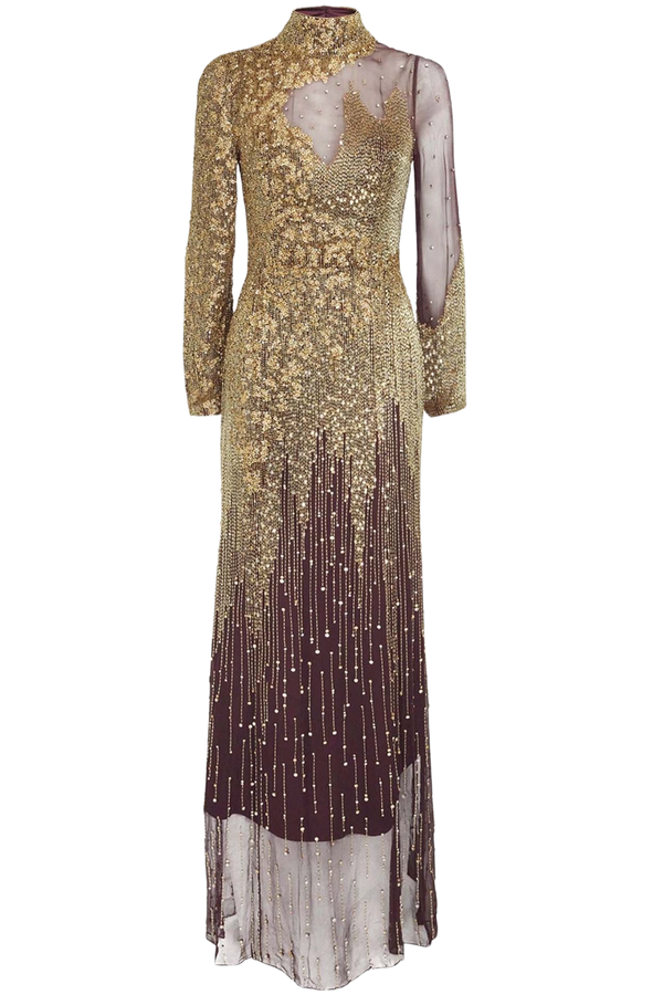 Embellished Starman Gown