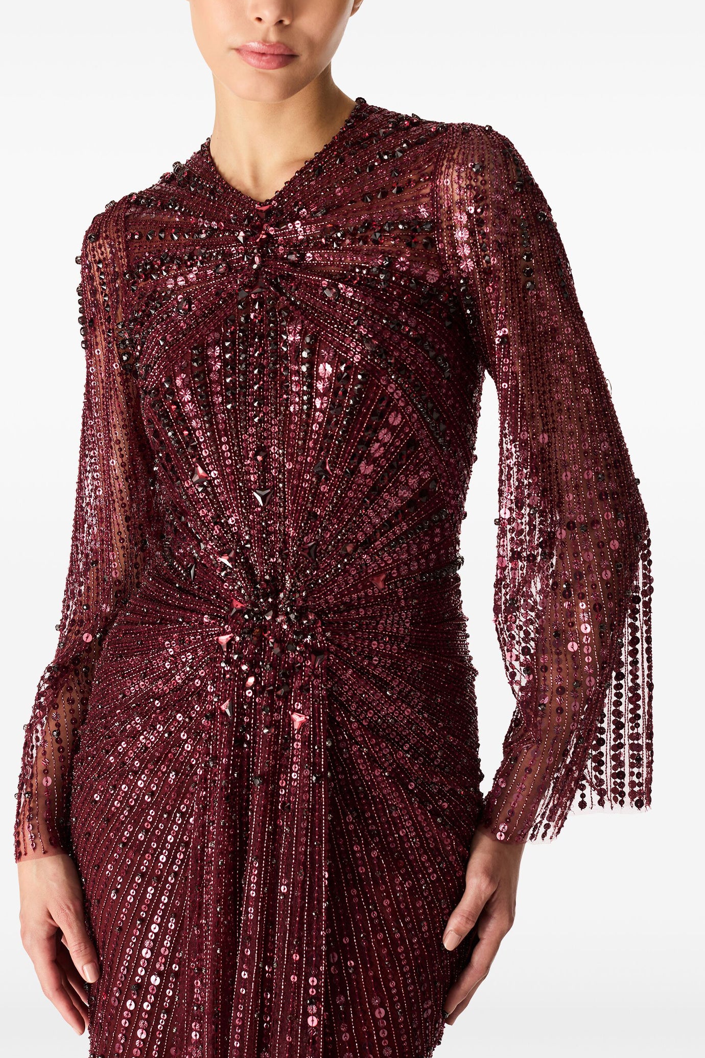 Anja Sequin-Embellished Gown