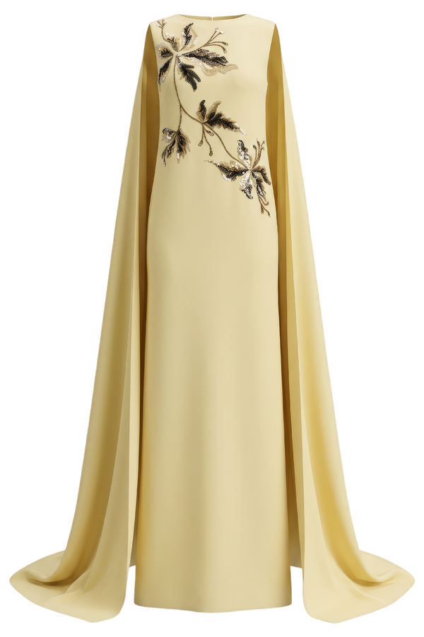 Lysandra Royal Taffeta Dress