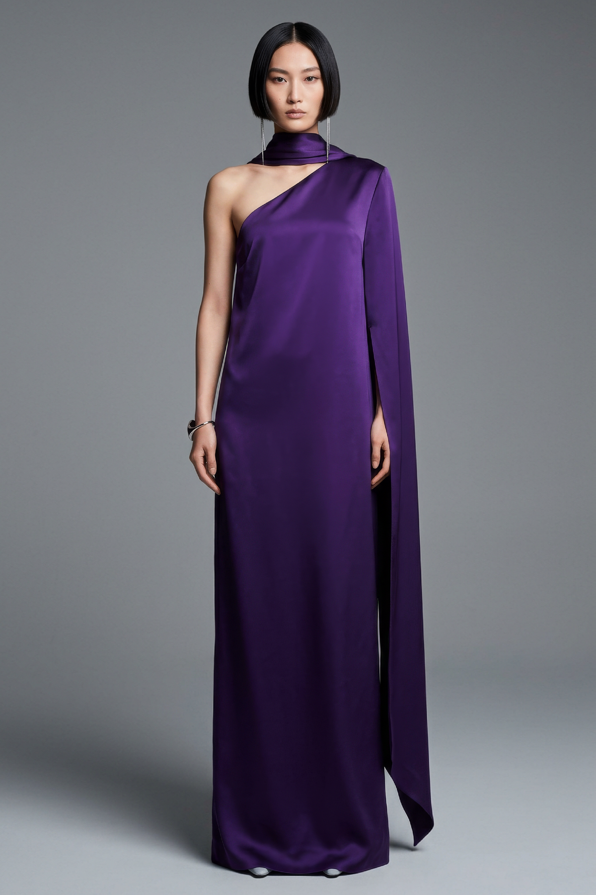 Newman Maxi Dress in Deep Orchid