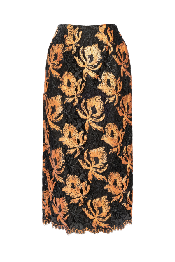 Nirva Cord Lace Skirt