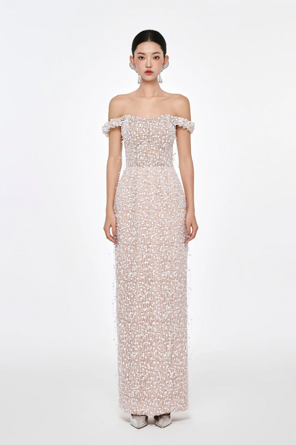 Ruby Beaded Dress