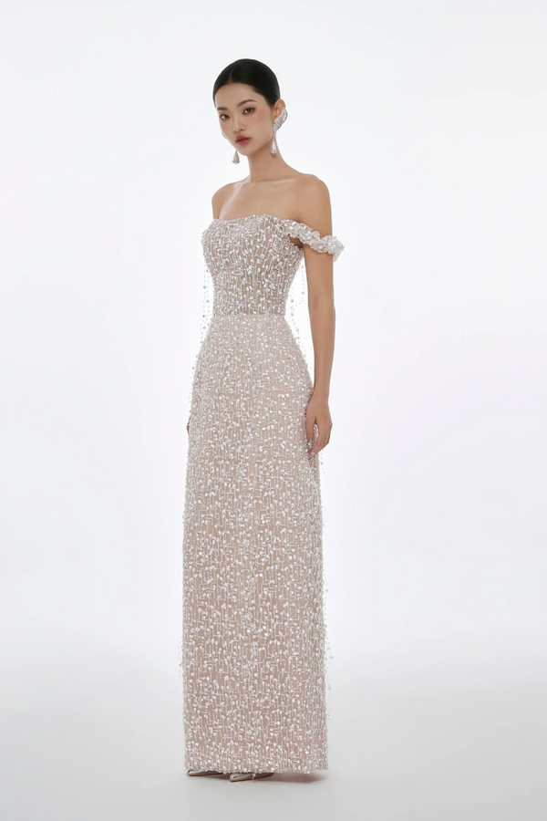 Ruby Beaded Dress