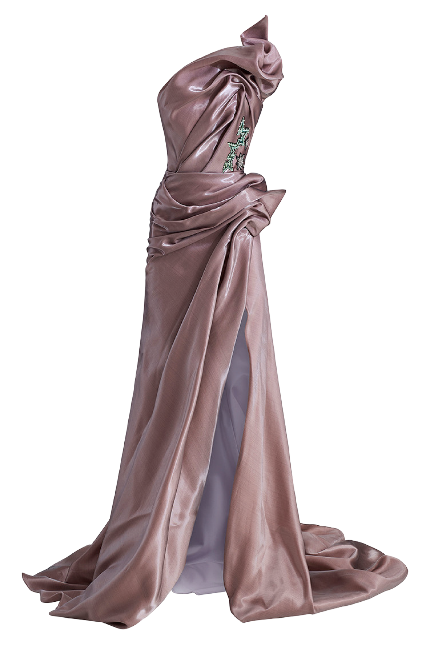 Contentment Gown in Smoke Pink