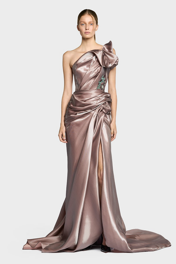 Contentment Gown in Smoke Pink