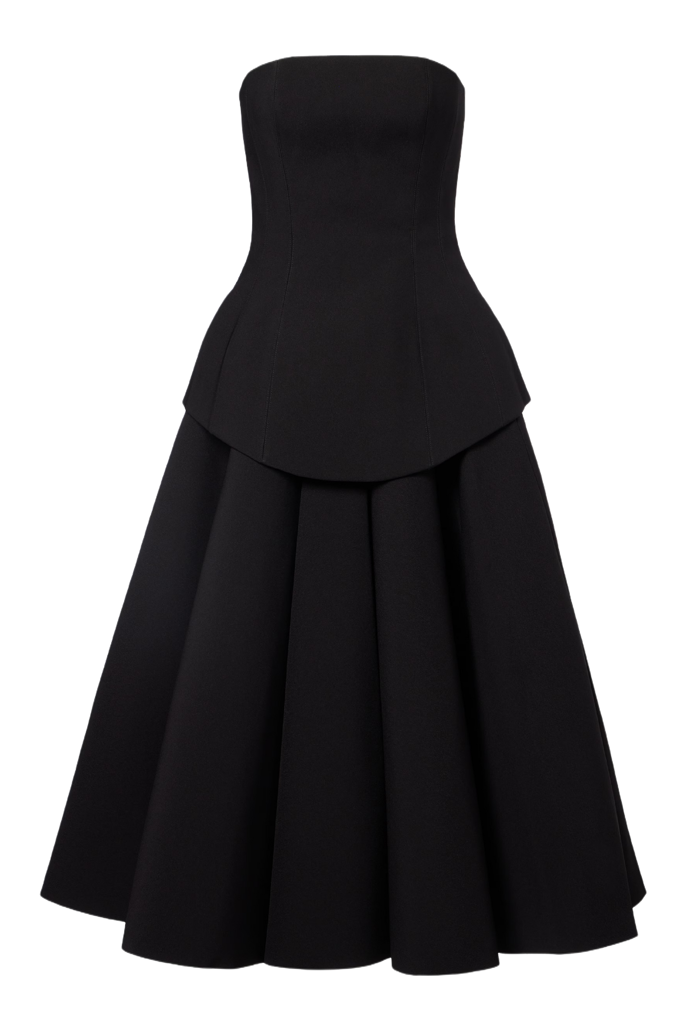 Ada Strapless Midi Dress