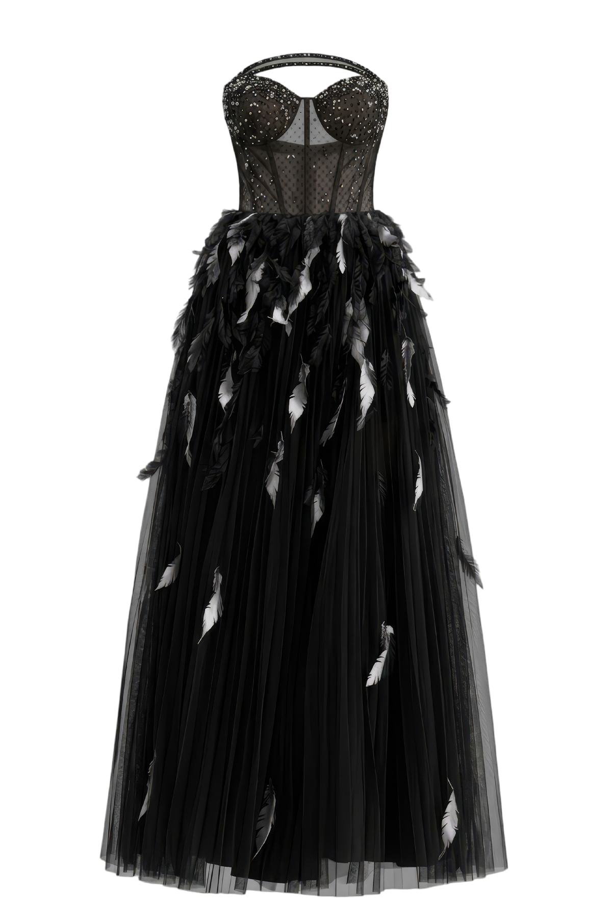 Yunara Feather Dress