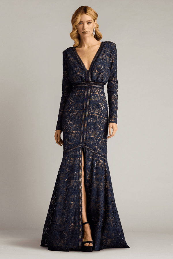 Alawa Sequin Embroidered Gown - ALBOUSHIYA - district 5 - dubai - riyadh - abaya - dresses - designers - evening wear - luxury - elegance - craftsmanship - gowns - cocktail dresses - collections - georges
