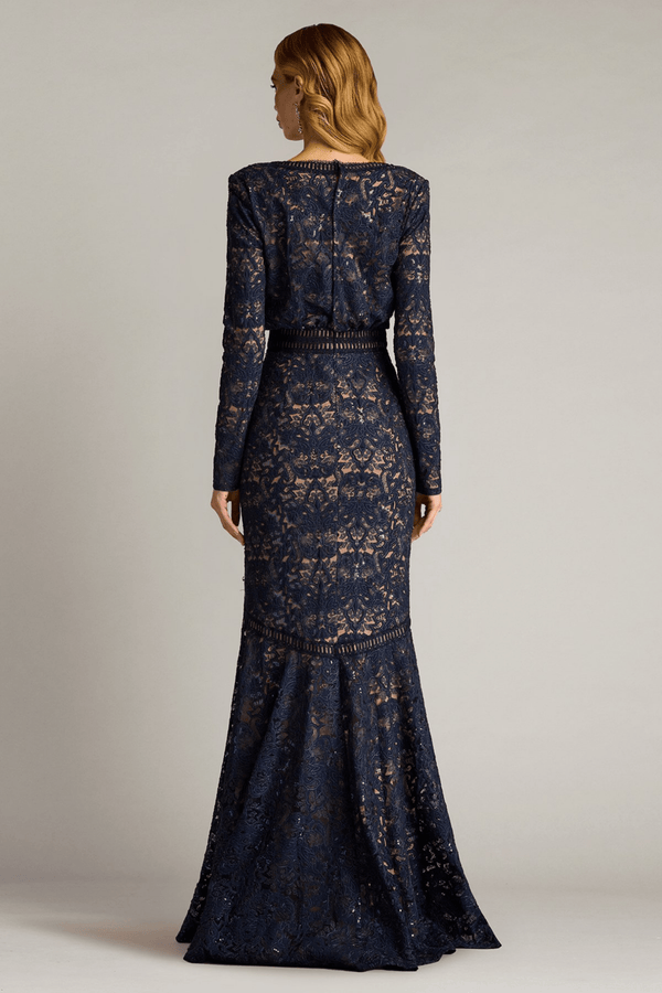 Alawa Sequin Embroidered Gown - ALBOUSHIYA - district 5 - dubai - riyadh - abaya - dresses - designers - evening wear - luxury - elegance - craftsmanship - gowns - cocktail dresses - collections - georges