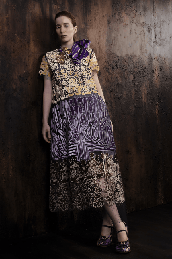Andas Dress - ALBOUSHIYA - district 5 - dubai - riyadh - abaya - dresses - designers - evening wear - luxury - elegance - craftsmanship - gowns - cocktail dresses - collections - georges