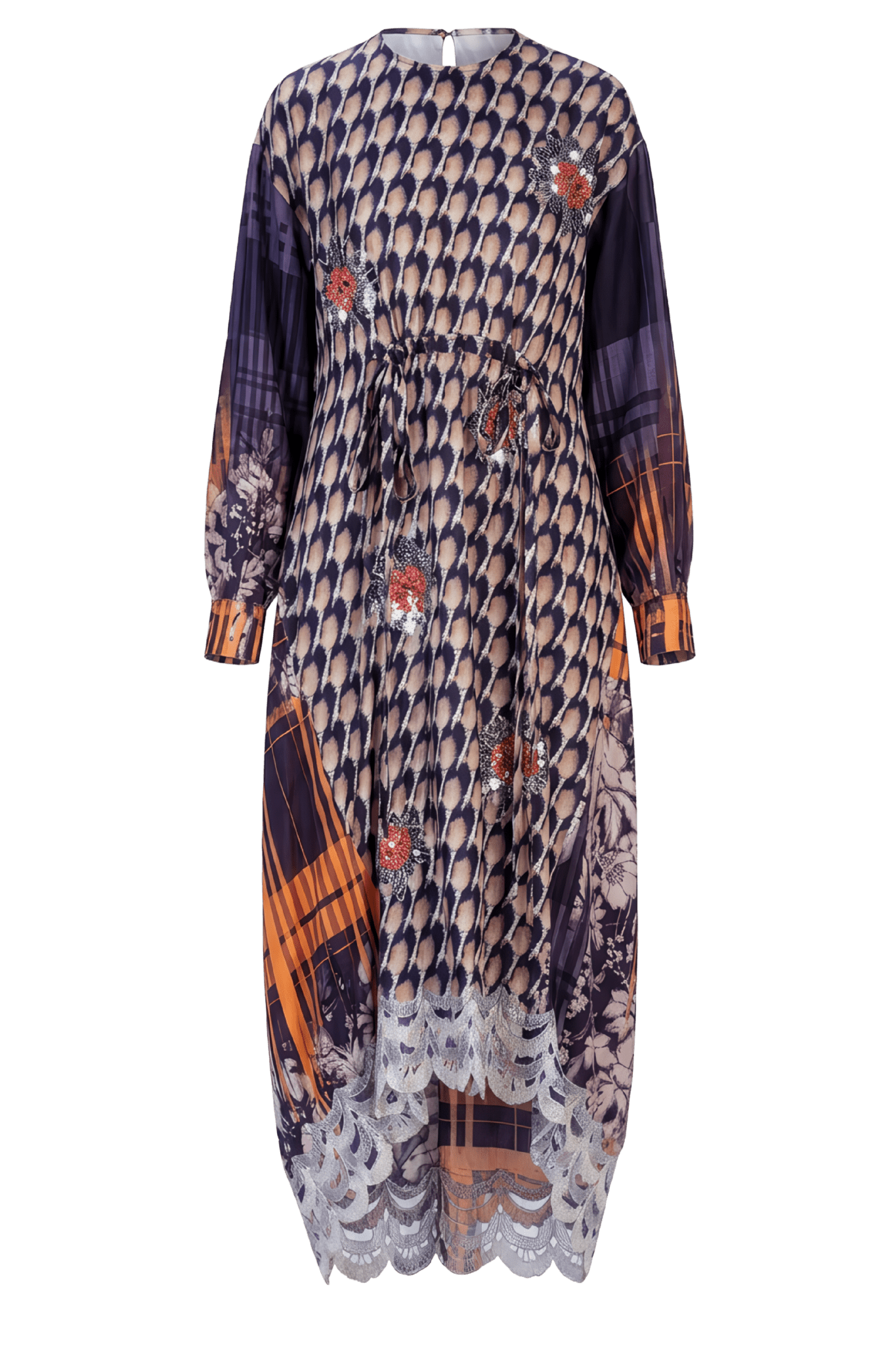Anika Dress - ALBOUSHIYA - district 5 - dubai - riyadh - abaya - dresses - designers - evening wear - luxury - elegance - craftsmanship - gowns - cocktail dresses - collections - georges