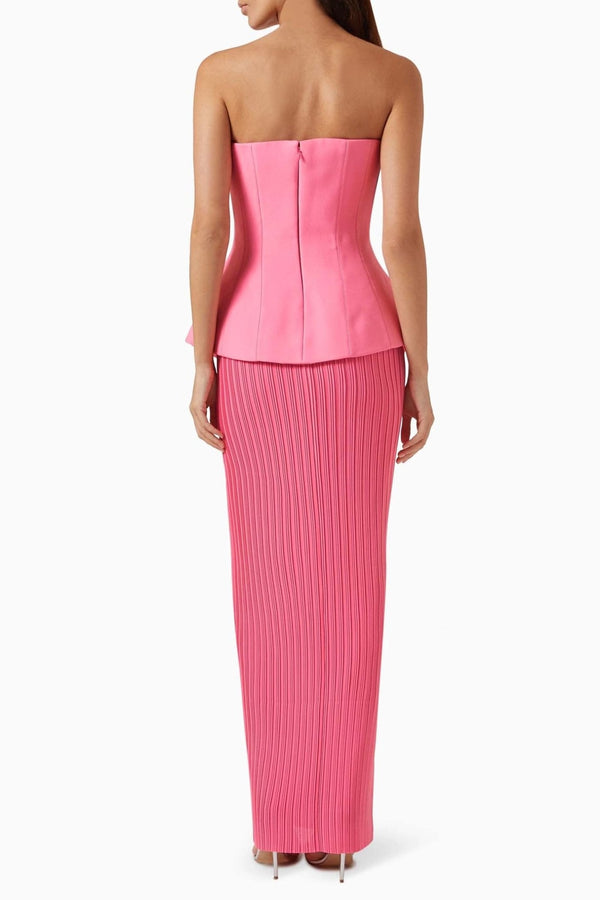 Arella Maxi Dress - ALBOUSHIYA - district 5 - dubai - riyadh - abaya - dresses - designers - evening wear - luxury - elegance - craftsmanship - gowns - cocktail dresses - collections - georges