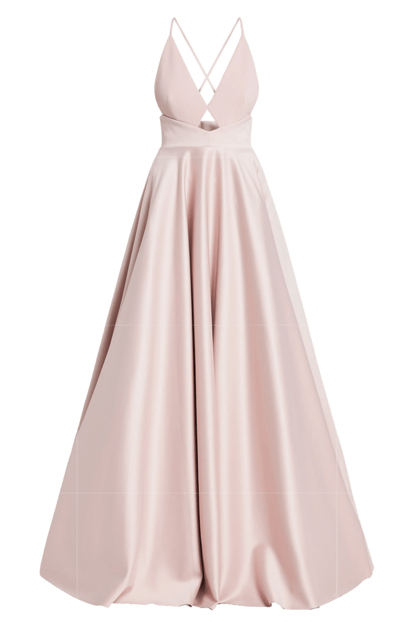 Avallon Maxi Dress - ALBOUSHIYA - district 5 - dubai - riyadh - abaya - dresses - designers - evening wear - luxury - elegance - craftsmanship - gowns - cocktail dresses - collections - georges