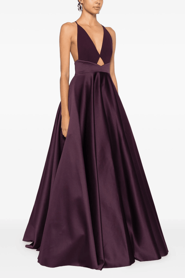 Avallon Maxi Dress - ALBOUSHIYA - district 5 - dubai - riyadh - abaya - dresses - designers - evening wear - luxury - elegance - craftsmanship - gowns - cocktail dresses - collections - georges