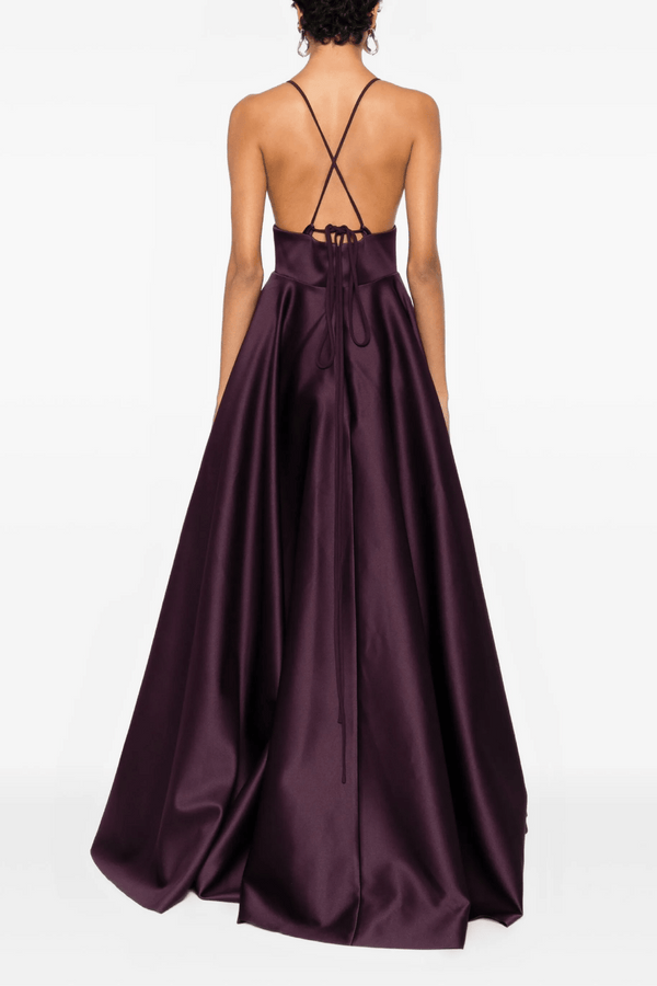Avallon Maxi Dress - ALBOUSHIYA - district 5 - dubai - riyadh - abaya - dresses - designers - evening wear - luxury - elegance - craftsmanship - gowns - cocktail dresses - collections - georges
