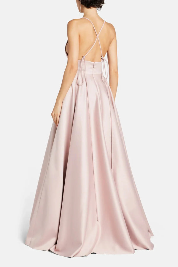Avallon Maxi Dress - ALBOUSHIYA - district 5 - dubai - riyadh - abaya - dresses - designers - evening wear - luxury - elegance - craftsmanship - gowns - cocktail dresses - collections - georges