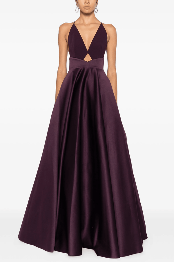 Avallon Maxi Dress - ALBOUSHIYA - district 5 - dubai - riyadh - abaya - dresses - designers - evening wear - luxury - elegance - craftsmanship - gowns - cocktail dresses - collections - georges
