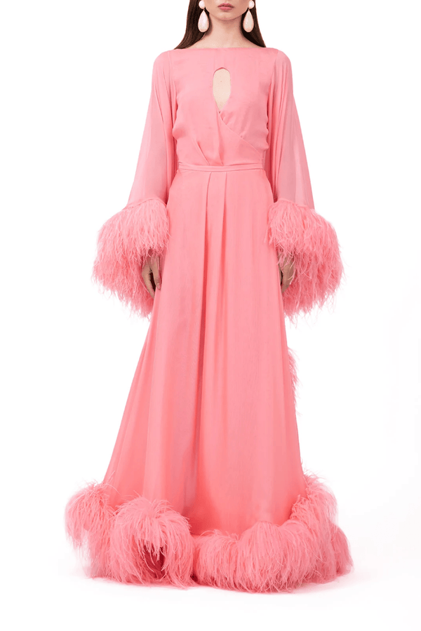 Bahamas Dress - ALBOUSHIYA - district 5 - dubai - riyadh - abaya - dresses - designers - evening wear - luxury - elegance - craftsmanship - gowns - cocktail dresses - collections - georges