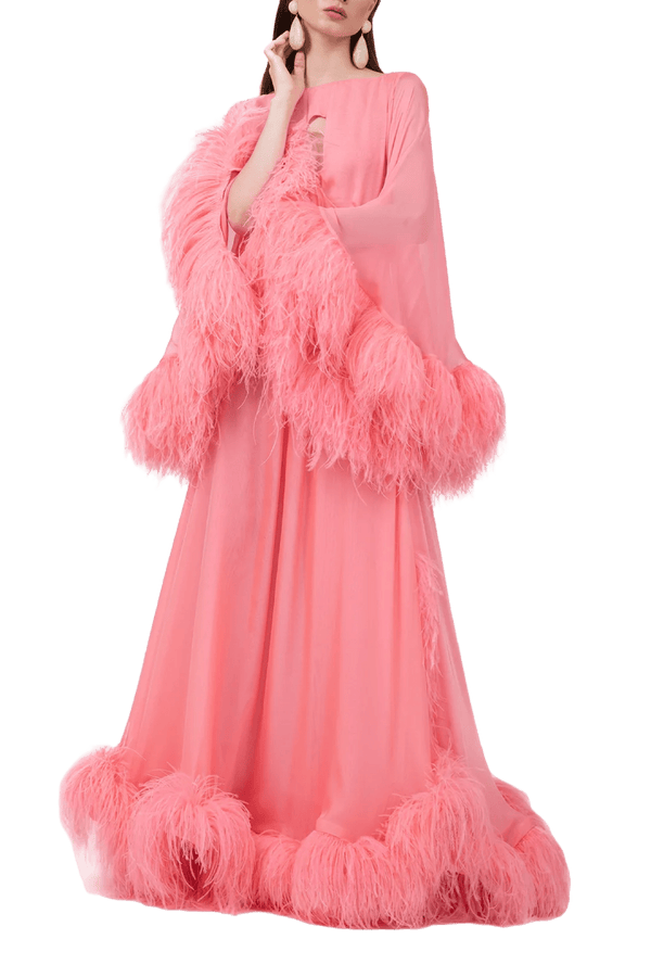 Bahamas Dress - ALBOUSHIYA - district 5 - dubai - riyadh - abaya - dresses - designers - evening wear - luxury - elegance - craftsmanship - gowns - cocktail dresses - collections - georges