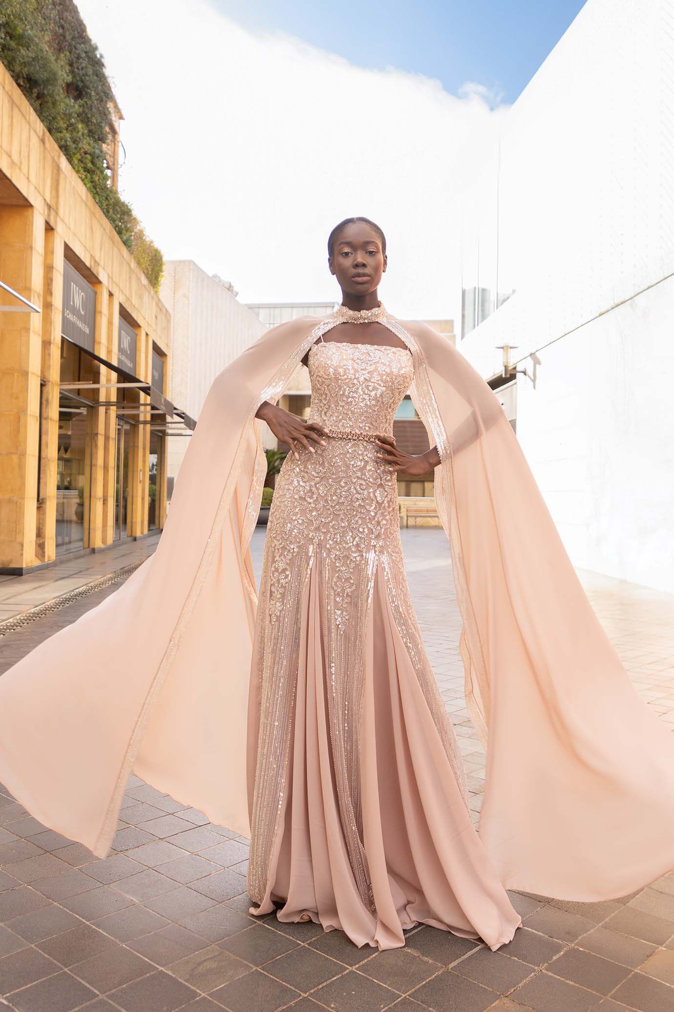 Blush Radiance Gown