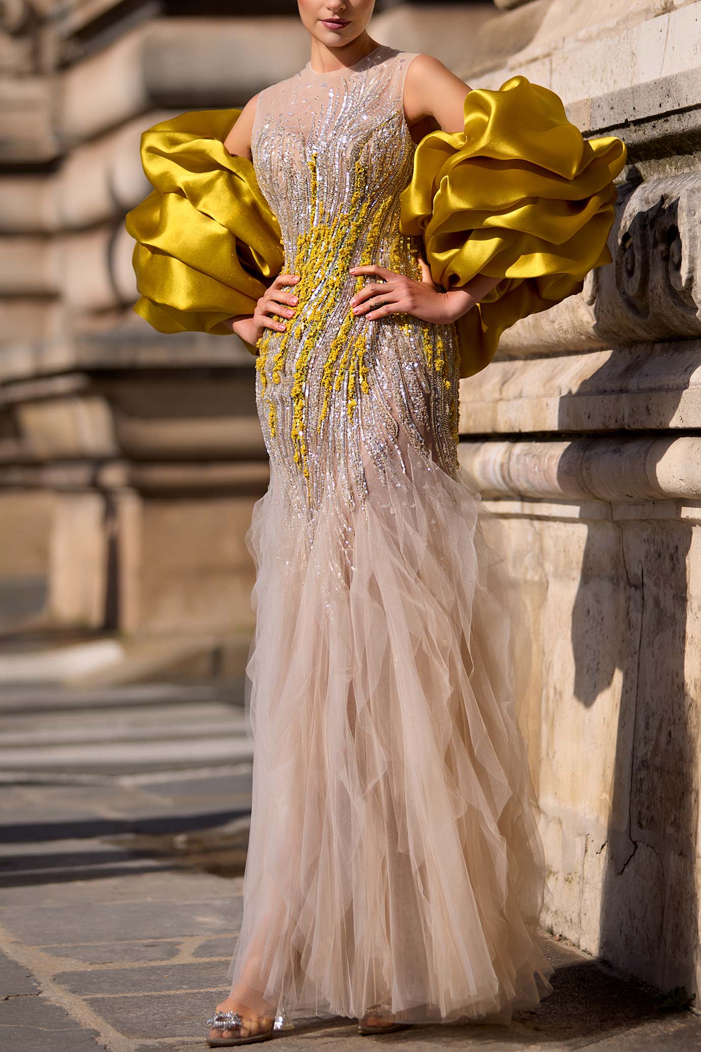 Golden Empress Gown