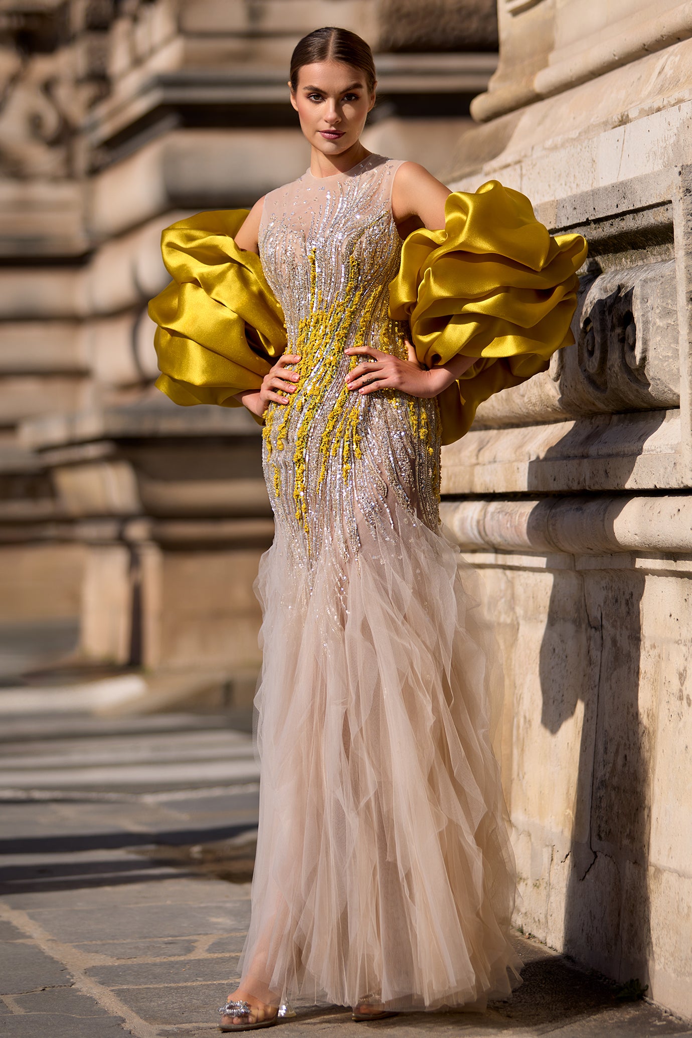 Golden Empress Gown