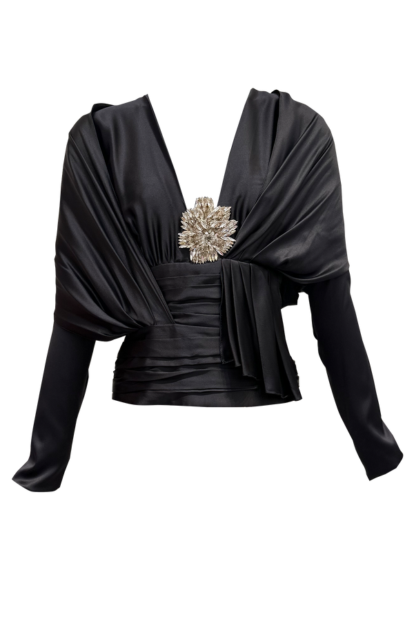 Nell Satin Blouse