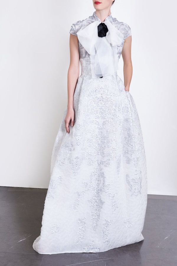 Bridie Dress - ALBOUSHIYA - district 5 - dubai - riyadh - abaya - dresses - designers - evening wear - luxury - elegance - craftsmanship - gowns - cocktail dresses - collections - georges